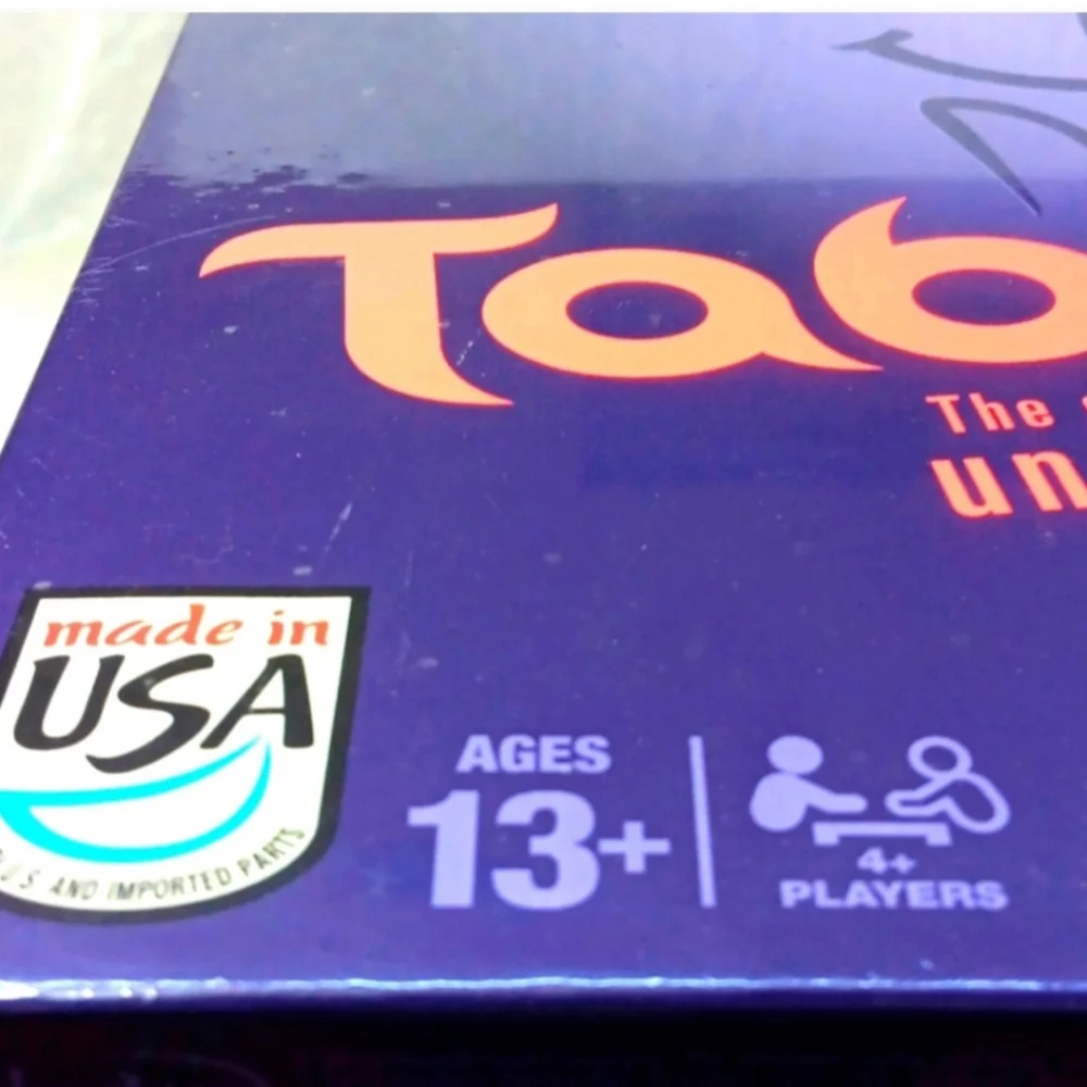 Hasbro Taboo, The Game of Unspeakable Fun! | Ages 13+ | Unopened